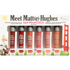 The Balm Meet Matt(e) Hughes Набор San Francisco: мини-жидкая помада, 6x1,2 мл