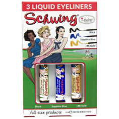 The Balm Schwing Holiday набор: подводка для глаз, 3x1,7 мл