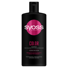 Syoss Color шампунь для окрашенных и обесцвеченных волос, 440 мл