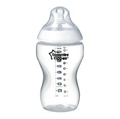 Tommee Tippee Closer To Nature бутылочка для кормления с силиконовой соской 3м+, вместимость 340 мл, 1 шт.