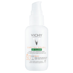 Vichy Capital Soleil UV-Clear защитный флюид SPF50+, 50 мл