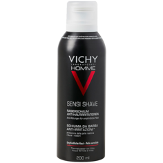 Vichy Homme пена для бритья для чувствительной кожи, 200 мл