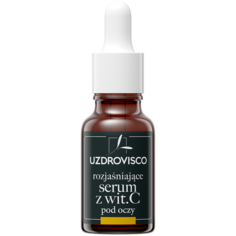 Uzdrovisco осветляющая сыворотка для глаз с витамином С, 15 мл
