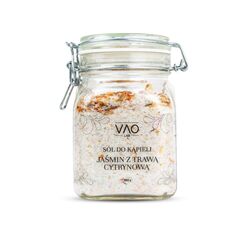 Vao Lab Жасминовая соль для ванн с лемонграссом, 650 г