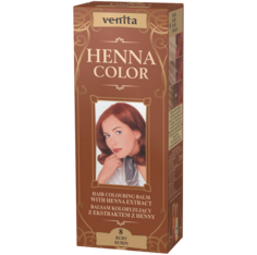 Venita Henna Color оттеночный бальзам с экстрактом хны для волос 8 рубинов, 75 г