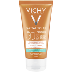 Vichy Capital Soleil бархатный крем для лица с фильтром SPF50+, 50 мл