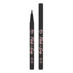 W7 Flick&amp;Grip Eyeliner карандаш-карандаш для глаз и клей для ресниц 2в1 черный, 1 мл