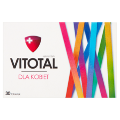 Vitotal Dla Kobiet биологически активная добавка, 30 таблеток/1 упаковка