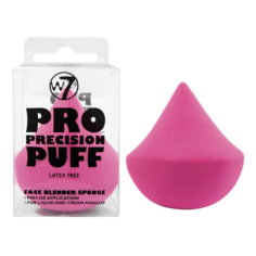 W7 Pro Precision Puff Face Blender Sponge спонж для макияжа Розовый, 1 шт.