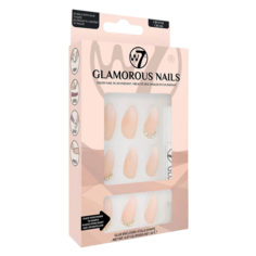 W7 Glamorous Nails накладные ногти Crystal Crush, 24 шт/уп.