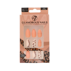 W7 Glamorous Nails накладные ногти Easy Leopard, 24 шт/уп