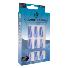 W7 Glamorous Nails Накладные ногти On Reflection, 24 шт/уп.