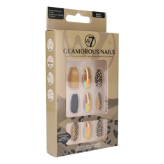 W7 Glamorous Nails накладные ногти Jungle Jungle, 24 шт/1 упаковка