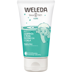 Weleda Kids шампунь для волос и гель для тела Могучая мята, 150 мл