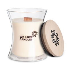 We Love Candles Basic Ароматическая свеча Cotton Breath, 300 г.