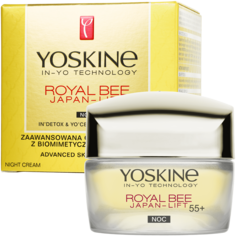 Yoskine Royal Bee Japan Lift Ночной крем для лица 55+, 50 мл