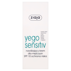Ziaja Yego Sensitive увлажняющий крем для лица, 50 мл