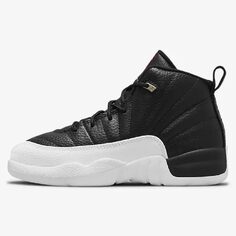 Кроссовки Nike Air Jordan 12 Retro, черный/белый