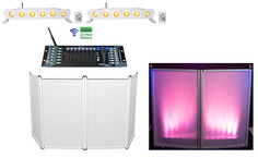 Фасадная будка Rockville RFAAW DJ + беспроводные светодиодные ленты DMX + контроллер 2 Best STRIP 60 White + RFAAW + Rockforce W2