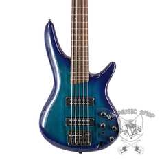 Ibanez Standard SR375E 5-струнная электрическая бас-гитара - сапфирово-синий