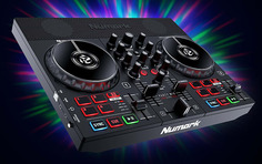 Numark Party Mix Live DJ Controller со встроенным световым шоу и динамиками PARTYMIXLIVE