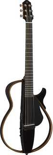 Yamaha SLG200S TBL Акустические/электрические стальные струны Бесшумная гитара Полупрозрачный черный, с сумкой