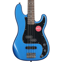 Бас-гитара Squier Affinity Precision PJ Jazz Electric Bass, накладка на гриф Laurel, синий цвет Лейк-Плэсид Squier Affinity Precision PJ Jazz Electric Bass, Laurel Fingerboard, Lake Placid Blue