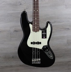 Бас-гитара Fender American Professional II Jazz Bass с накладкой из палисандра, черный