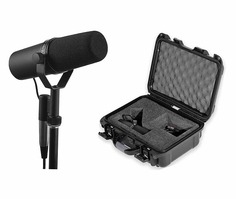 Корпус Gator GWP-MIC-SM7B серии Titan с вокальным микрофоном Shure SM7B GWPMICSM7BSM7BPKG