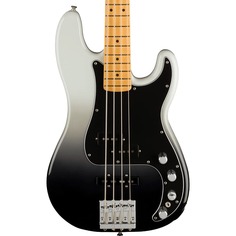 Бас-гитара Fender Player Plus Precision Bass — кленовый гриф, серебристо-дымчатый