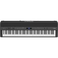 Roland FP-90X 88-клавишная клавиатура для цифрового пианино, моделирование фортепиано PureAcoustic, черный FP-90X-BK