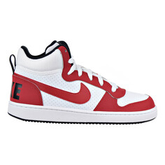 Кроссовки Nike Court Borough Mid, белый/красный