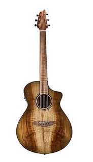 Breedlove ECO Pursuit Exotic S Concert CE Acoustic Electric Sweetgrass PSCN41CE MYMY
