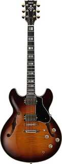 Полуакустическая электрогитара Yamaha SA2200 2022 Brown Sunburst SA2200 Semi-Hollow Electric Guitar