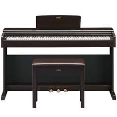 Yamaha YDP145R 88-клавишное цифровое пианино Arius со скамьей, механизм GHS, темный палисандр YDP145R 88-key Arius Digital Piano w/ Bench, GHS Action,