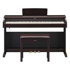 Yamaha YDP165R Традиционное цифровое пианино Arius из темного палисандра со скамейкой