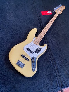 Бас-гитара Fender Player Jazz Bass с кленовой накладкой на грифе Buttercream #MX21253837 (8 фунтов 7,5 унции) Player Jazz Bass with Maple Fretboard