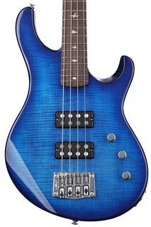 PRS KRM4 SE Kingfisher 4-струнная электрическая бас-гитара - Faded Blue Wrap-around Burst KRM4 SE Kingfisher Bass Guitar