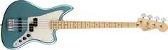 Бас-гитара Jaguar серии Fender Player, кленовый гриф, Tidepool - MIM JaguarBass-Tidepool