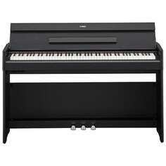 Yamaha YDPS55B 88-клавишное цифровое пианино Arius Slim Design, GH3 Hammer Action, черный орех YDPS55B 88-key Arius Slim Design Digital Piano, GH3 Hammer Action,
