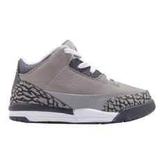 Кроссовки Nike Air Jordan 3 Retro TD, серый