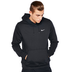 Толстовка Nike Club Swoosh Fleece, черный