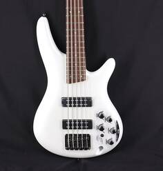 Ibanez Standard SR305E 5-струнная электрическая бас-гитара - жемчужно-белый