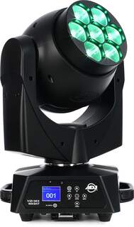 Светодиодный прожектор ADJ Vizi Hex Wash7 мощностью 105 Вт с подвижной головкой и переменным зумом (комплект из 2 шт.) American DJ VIZ614=2