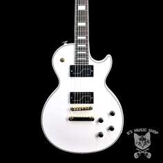 Epiphone Matt Heafy Origins Les Paul Custom в цвете Bone White с футляром Matt Heafy Origins Les Paul Custom in Bone White w/Case