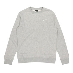 Свитшот Nike Fleece Lined Embroidered Small Logo Classic Sports, серый