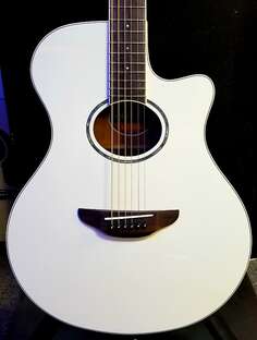 Гитара Yamaha APX600 Thinline, винтажный белый