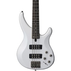 Абсолютно новая 4-струнная бас-гитара Yamaha TRBX304 белого цвета TRBX304 4-String Bass