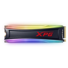 Внутренний твердотельный накопитель Adata XPG Spectrix S40G RGB, AS40G-256GT-C, 256Гб, М.2 2280