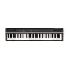 Yamaha P-125aB 88-клавишное цифровое пианино, черное P-125aB 88-Key Digital Piano